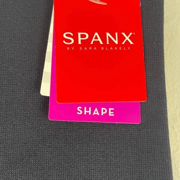 Spanx Look At Me Now Leggings Dark Blue Port Navy NWT SZ S - Picture 3 of 6